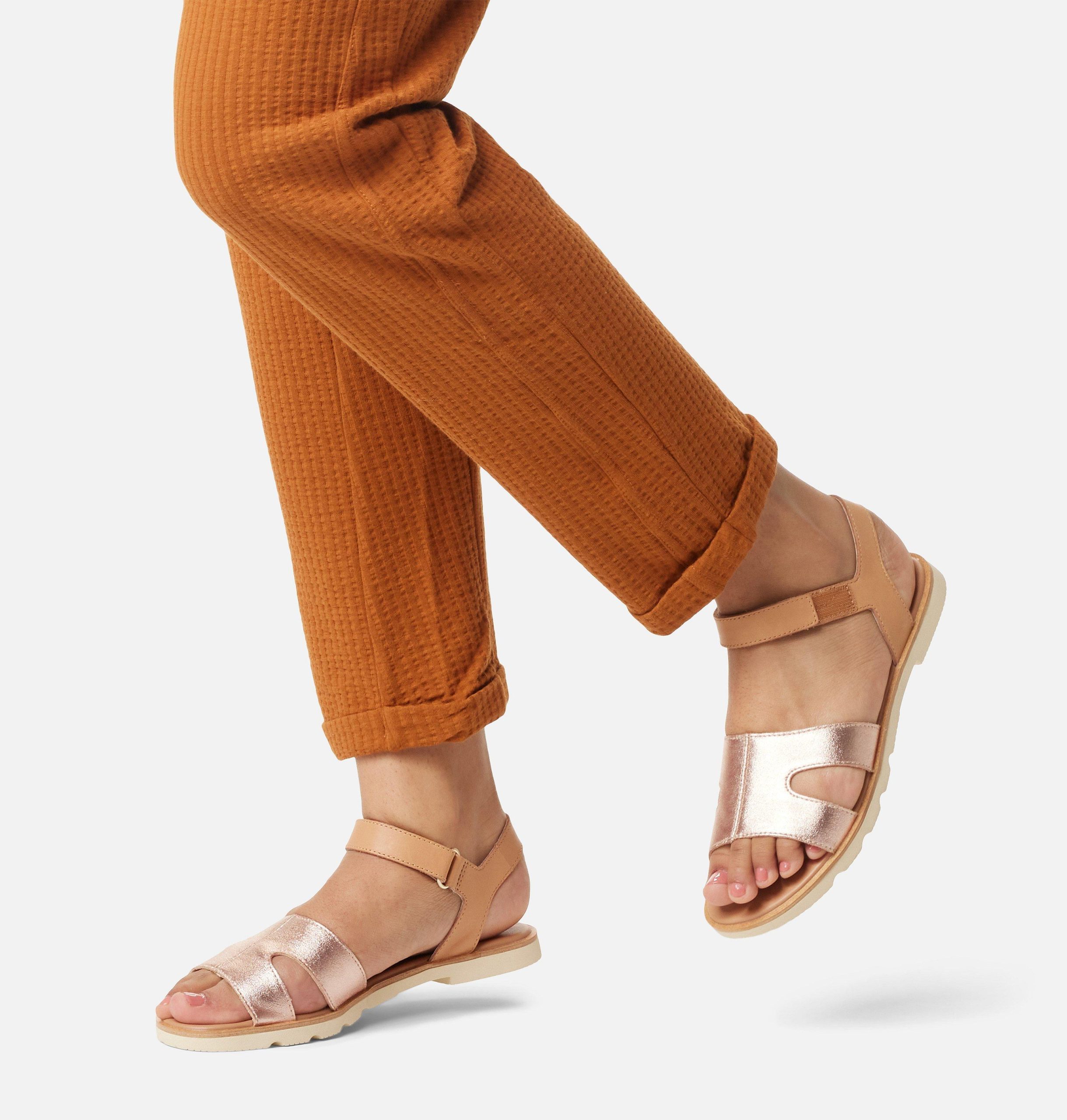 ELLA™ III Ankle Strap Women's Flat Sandal - Image 11