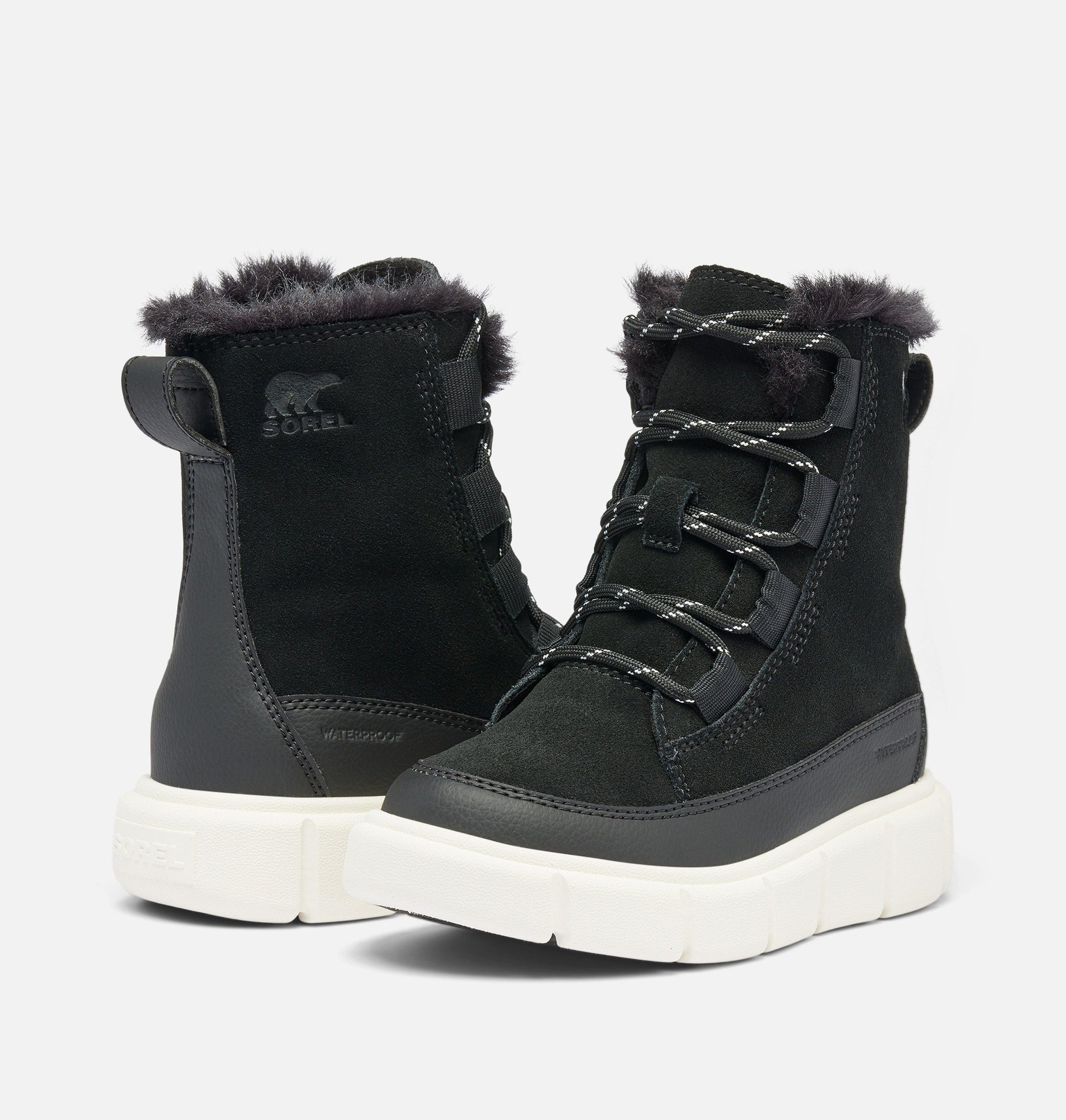 SOREL EXPLORER™ III Lace Children's Waterproof Boot - Image 19