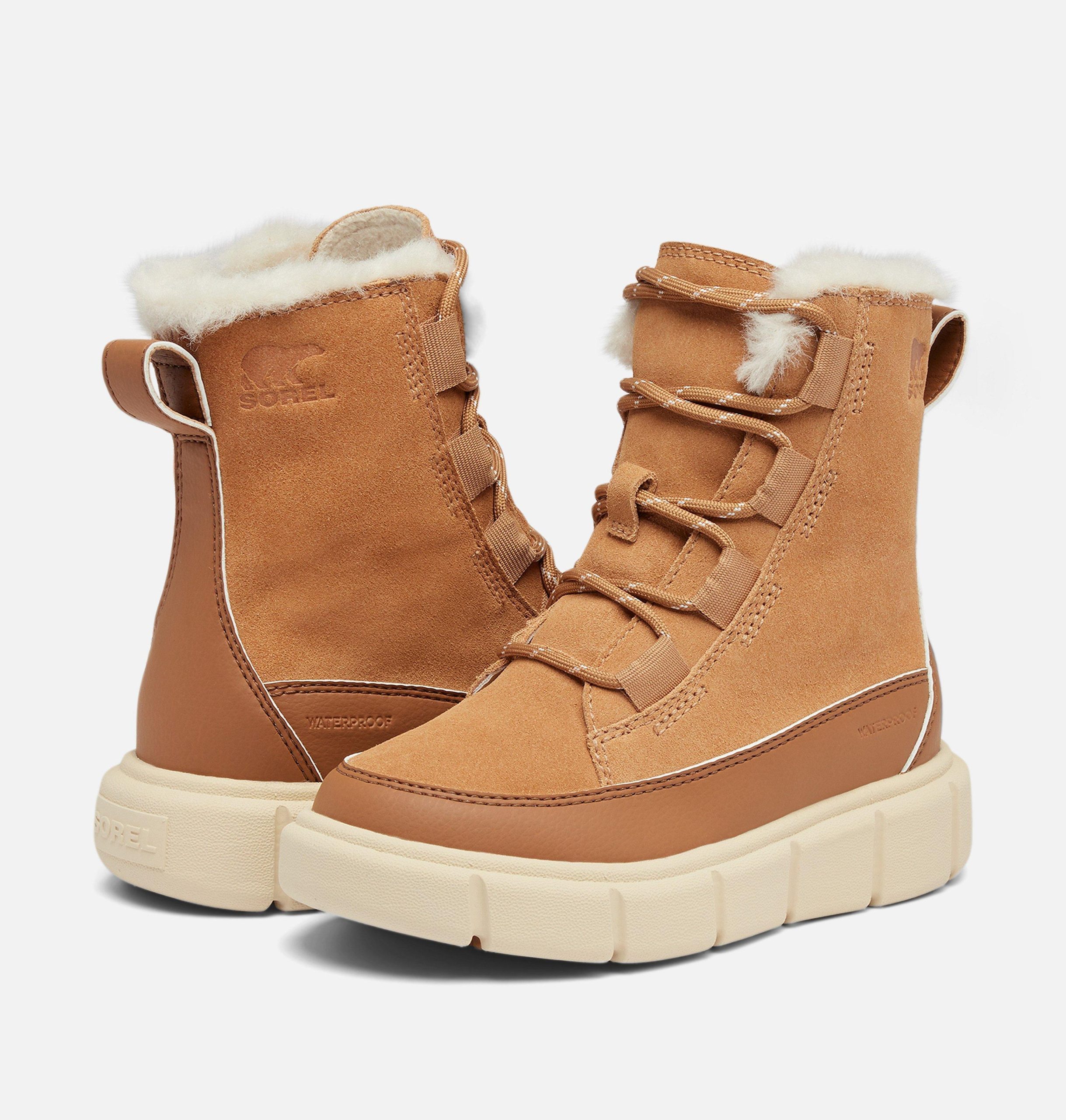 SOREL EXPLORER™ III Lace Children's Waterproof Boot - Image 9