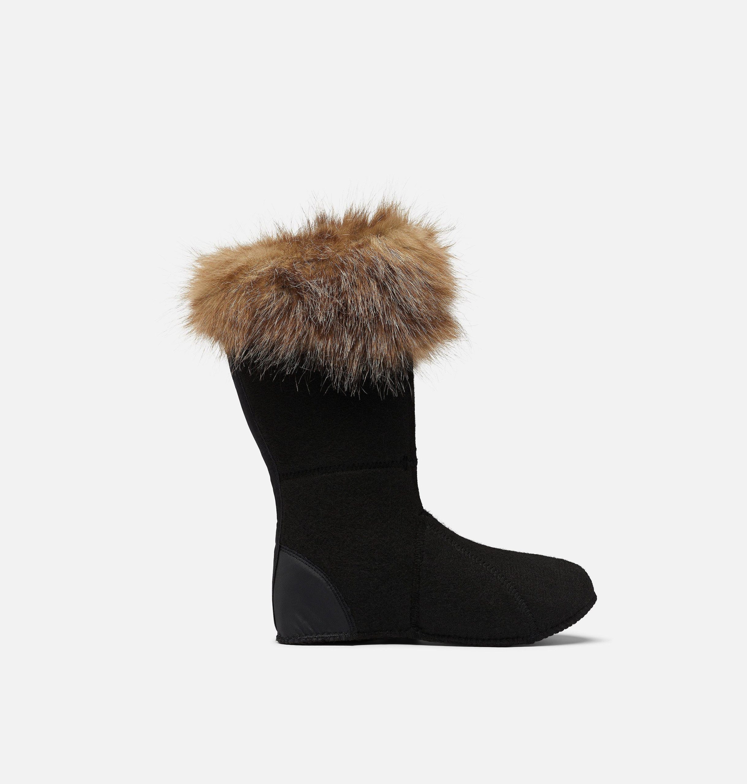 JOAN OF ARCTIC New Fur Women's Innerboot Liner